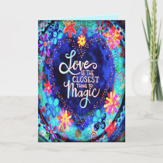 愛は魔法に最も近い カード (正面)