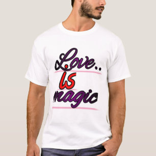 愛は魔法 Tシャツ