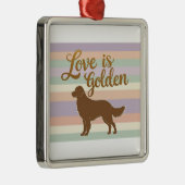 愛は黄金 メタルオーナメント (右)