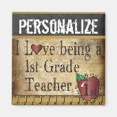 愛は1年生の先生 マグネット (正面)