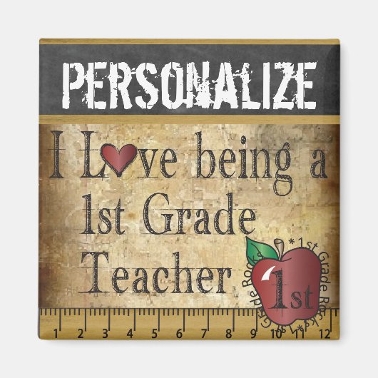 愛は1年生の先生 マグネット (正面)