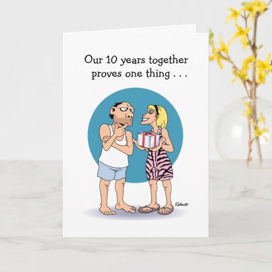 愛は10周年記念カード カード (黄色い花)