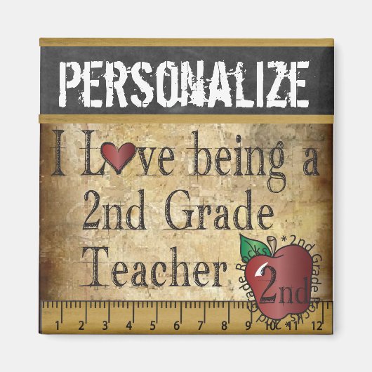 愛は2年生の先生 マグネット (正面)