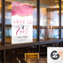 「愛は4回」金ゴールド&ピンクアゲエレガントート石