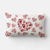 愛は4脚の単語です ランバークッション (裏面)