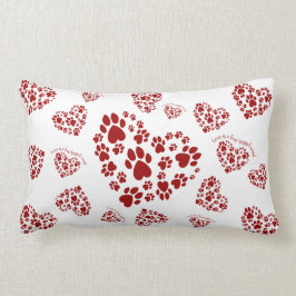 愛は4脚の単語です ランバークッション