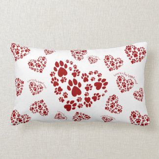 愛は4脚の単語です ランバークッション