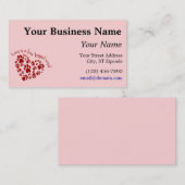 愛は4脚の単語です 名刺 (正面/裏面)