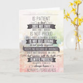 愛は…あります カード (黄色い花)