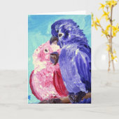 愛は…あります カード (黄色い花)