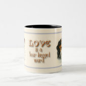 愛は…あります ツートーンマグカップ (中央)