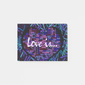 愛は…あります ポストイット (正面)