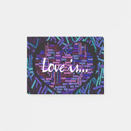 愛は…あります ポストイット (正面)