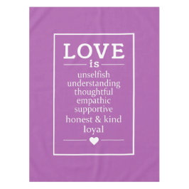 愛は…カスタムカラーテーブルクロス テーブルクロス