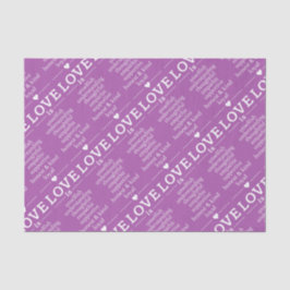 愛は…カスタムティッシュペーパー 薄葉紙