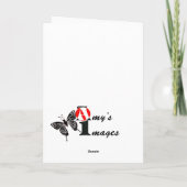 愛は カード (裏面)