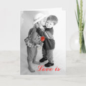 愛は カード (正面)