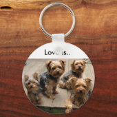 愛は… キーホルダー (正面)