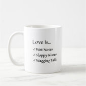 愛は…コーヒーマグ コーヒーマグカップ (左)