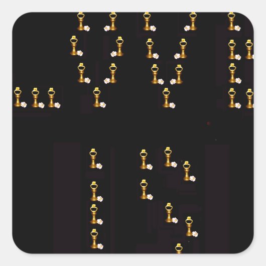 愛は スクエアシール (正面)