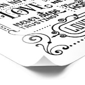 愛は… フォトプリント            (角)