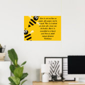 愛は ポスター (ホームオフィス)