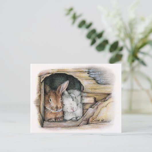 愛は… ポストカード (スタンド正面)