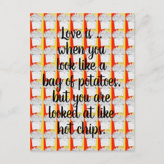 愛は…ポストカード ポストカード (正面)