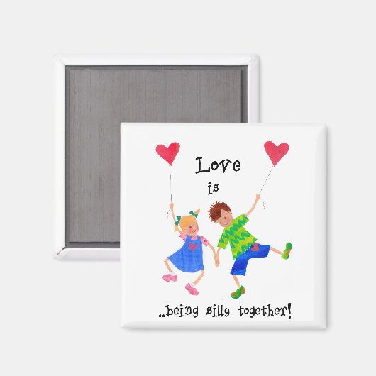 「愛は…」 マグネット (正面/裏面)