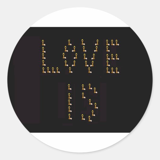 愛は ラウンドシール (正面)