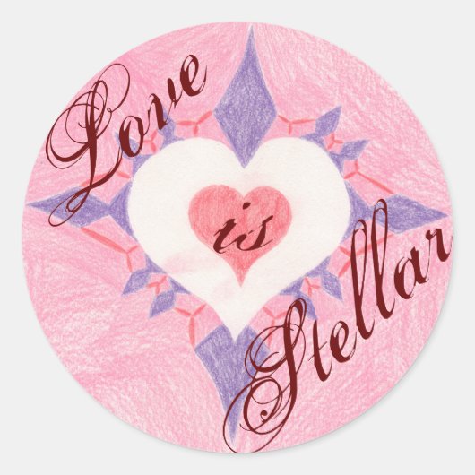 愛は。.... ラウンドシール (正面)