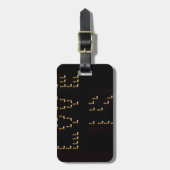 愛は ラゲッジタグ (正面縦)