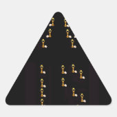 愛は 三角形シール (正面)