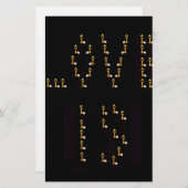 愛は 便箋 (正面/裏面)