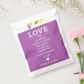 愛は…名前をカスタムすると色の好意バッグ フェイバーバッグ (封をした状態)