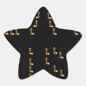 愛は 星シール (正面)