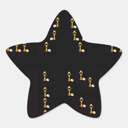 愛は 星シール (正面)