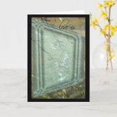 愛は〜 桜の記念日カード カード (黄色い花)