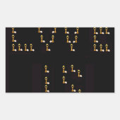 愛は 長方形シール (正面)