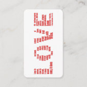 愛は… 1コリント13:4-8聖書の聖句 エンクロージャーカード (正面)