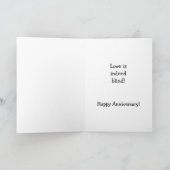 「愛は」40周年結婚カード カード (内部)