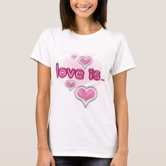 愛は… Tシャツ (正面)