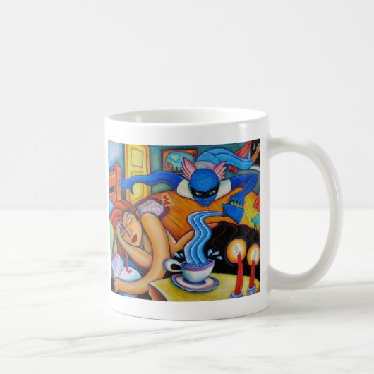 愛はa-troublinを来ます コーヒーマグカップ (右)