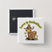 愛はHEIFER 缶バッジ (正面&裏面)