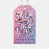 愛へのオード・ギフトタグ 詩人アドゥエラ・アコオ作 ギフトタグ (正面)