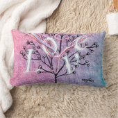 愛へのオード・スロー・クッション by アディラ・アコー ランバークッション (ブランケット)