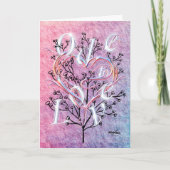 愛へのオード　詩人アドゥエラ・アコー著 カード (正面)