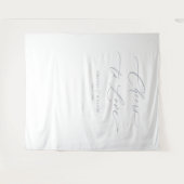 「愛への応援」結婚の背景 タペストリー (正面(横))