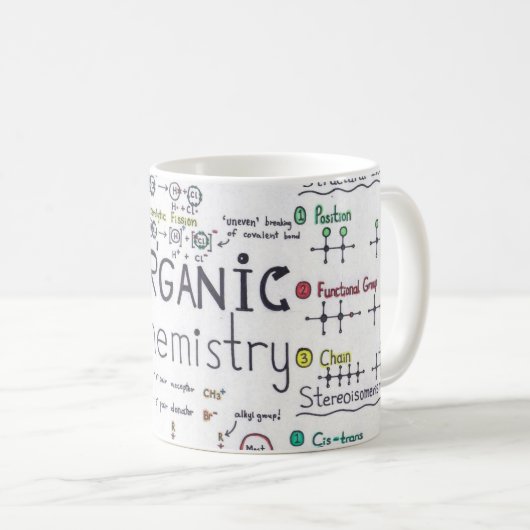 愛への贈り物としての科学マグ コーヒーマグカップ (正面右)