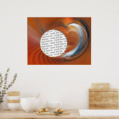 愛への道天国-テンプレート ポスター (キッチン)